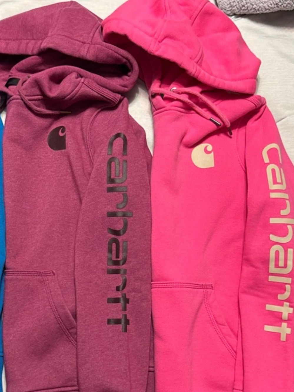 Carhartt Hoodie Set - Maroon & Hot Pink